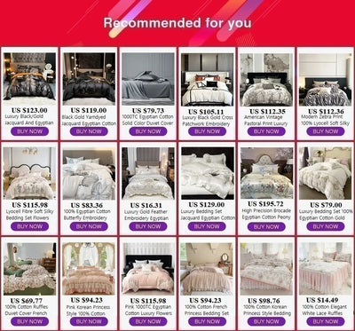 Luxury 600TC Egyptian Cotton Bedding Set, Bird Plant Flowers, Digital Printing, Duvet Cover, Bed Linen, Fitted Sheet, Pillowcase