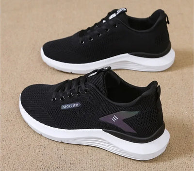 Women's sneakers 2025 new spring and summer fashion versatile soft sole lightweight casual running shoes for children