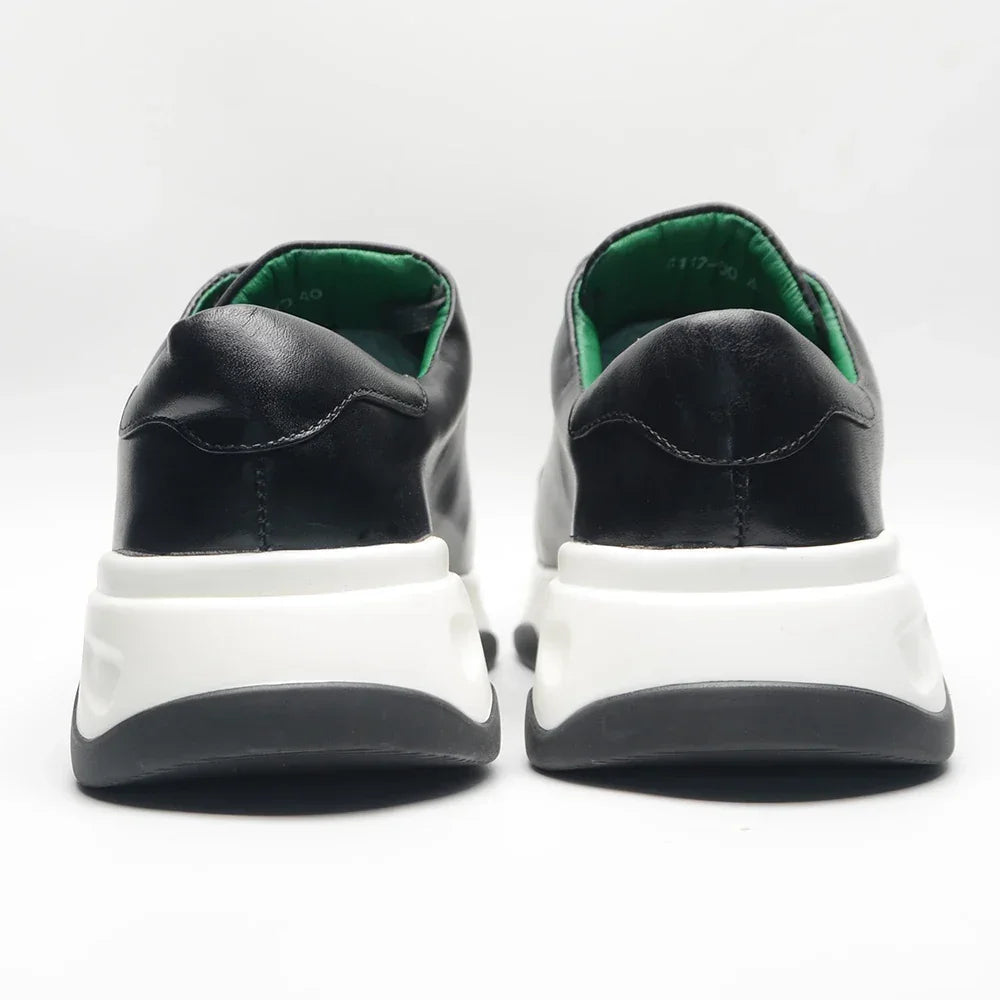 Classy Man Sneakers Luxury Brand Designer Lightweight Cowhide Genuine Leather Casual Social Men's Oxford Shoes Autumn Winter