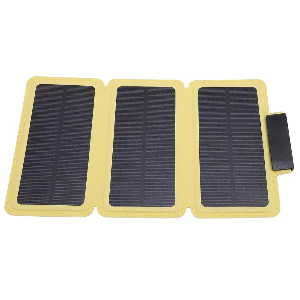 Outdoor Foldable Solar Panel Lightweight Portable Solar Power Bank USB Solar Charging Panel for Camping Hiking Picnic Climbing
