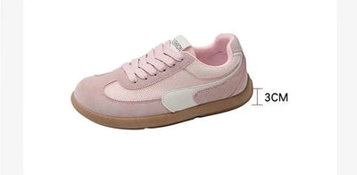 Women's Shoes Fashion Trend College Style Wide Toe Soft Comfortable Flat Casual Shoes Outdoor Casual Sports Shoes Women Sneaker