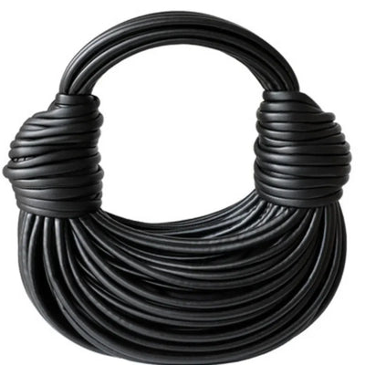 Handbags for Women 2025 New in Gold Luxury Designer Brand Handwoven Noodle Bags Rope Knotted Pulled Hobo Silver Evening Clutch