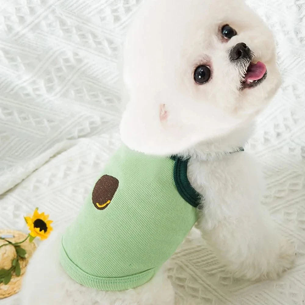 Pet Dogs Vest Summer Cotton Dogs Clothes Thin Puppy For Small Medium Dog Clothing  Costume ﻿