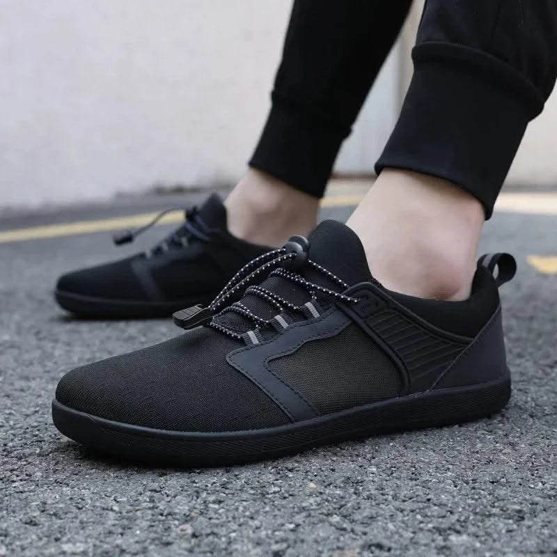 2024 White Wide Barefoot Flats Shoes for Women Outdoor Women's Minimalist Shoes Wide Toe Casual Walking Shoes Running Exercise