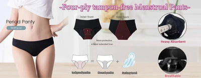 Leak Proof Menstrual Panties Women