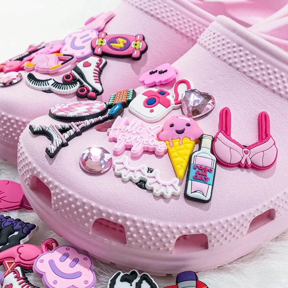 20//50/100pcs Random Shoe Charms for Women