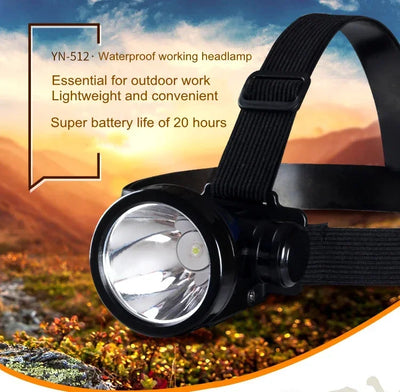 Rechargeable HeadLamp Strong Light Long Range LED Night Fishing Family Mountaineering Headlamp With Flashlight Small Mining Lamp