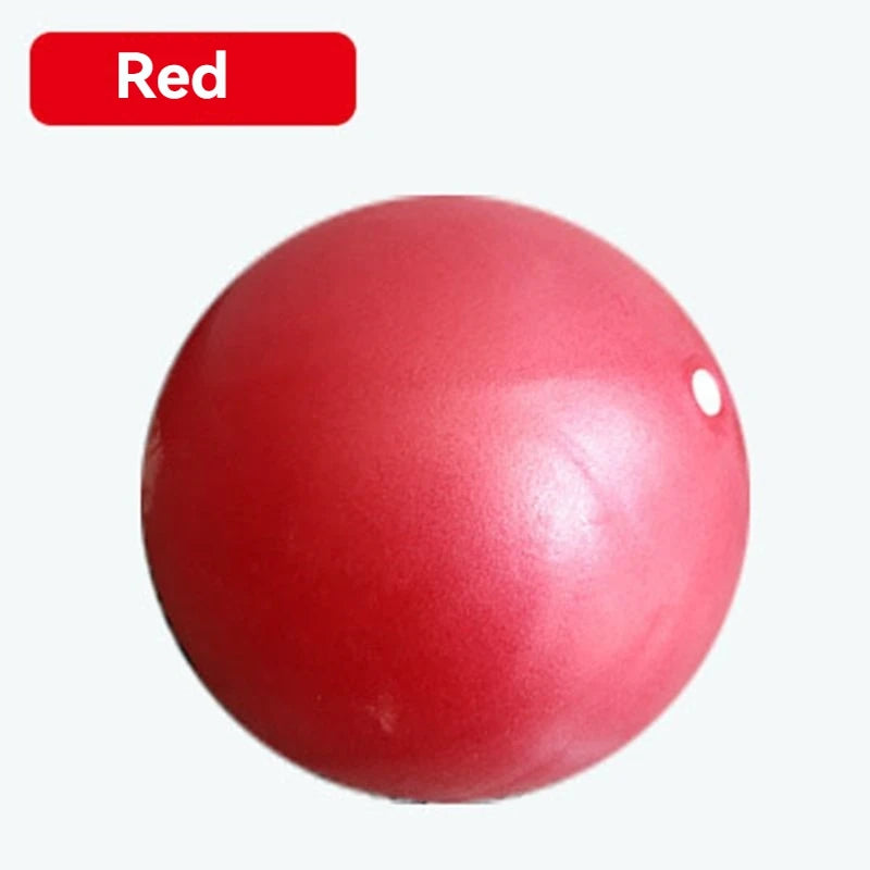 Yoga Ball-Matte Textured Reinforced Anti-Burst Back-Supporting Ball with Handles Gymnastics Ball Fitness Pilates Ball