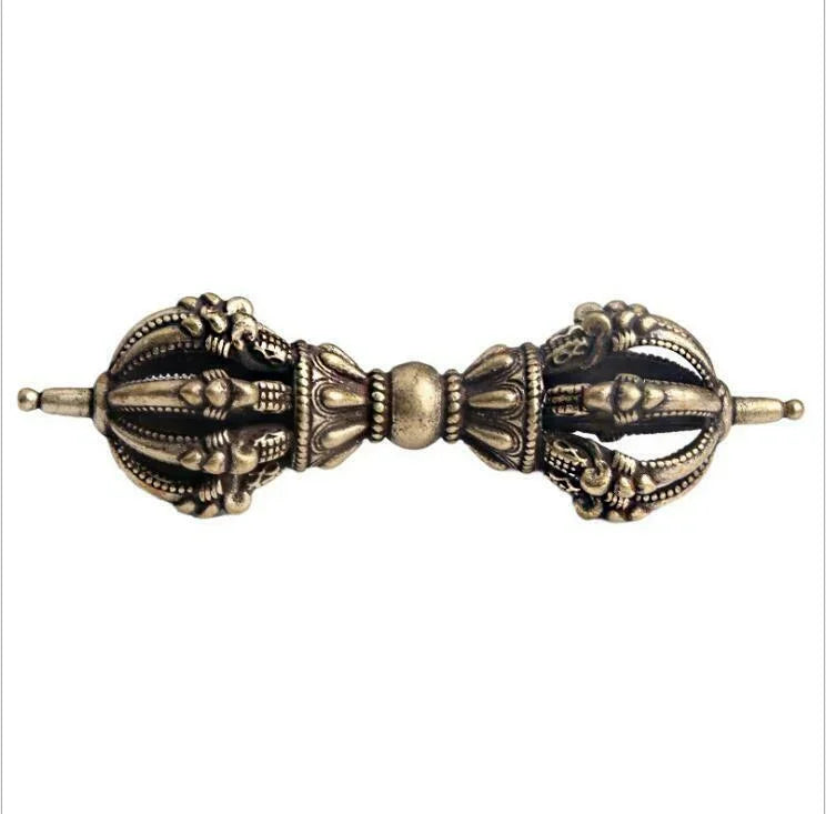 Old Tibet Tantra Buddhism Tibetan Silver Dorje Phurpa Pestle Vajra Exorcism FaQi