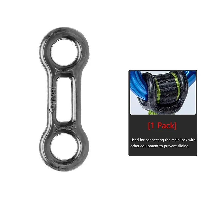Carabiner Ropes Locking Tools Rigging Fixing Locking Protective Buckle For Mountain Climbing Rock Climbing Outdoor Sport Tool