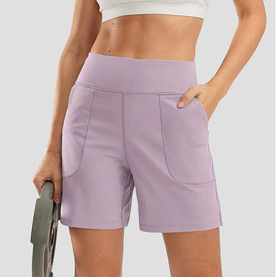 Seamless Sport Shorts For Women Summer Elastic Scrunch High Waist Push Up Tummy Control Gym Fitness Workout Yoga Shorts