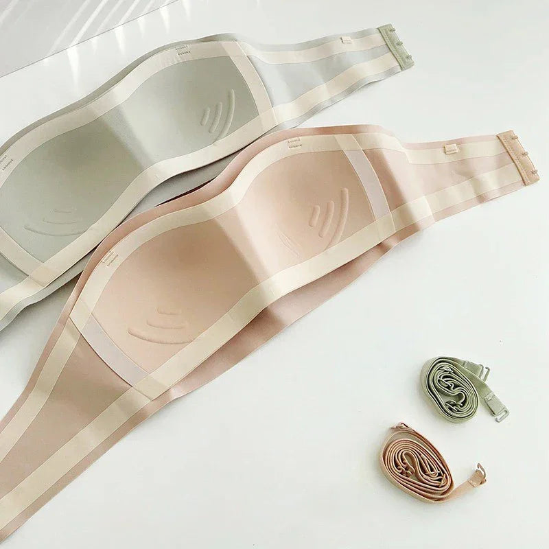 Women Strapless Bra Push Up