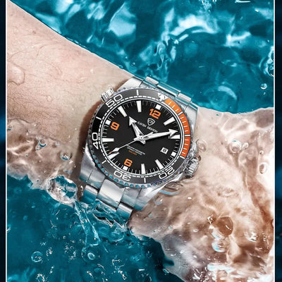 2025 New Top Brand Design Men's Watches Luxury Fashion Multifunctional Dial Quartz Watches Steel Strap Waterproof Men's Watches