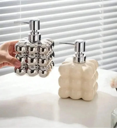 Liquid Soap Household 280ml Body Wash Shampoo  Dispenser Bottle Bathroom Accessories Dispenser Press Separated Bottle Ceramic