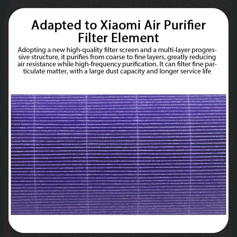 Air Filter For Xiaomi Air Purifier Pro/1/2/3/2H/2C/2S/3H/3C Filter Carbon Haze Anti Bacteria Formaldehyde Filter Air Purifier