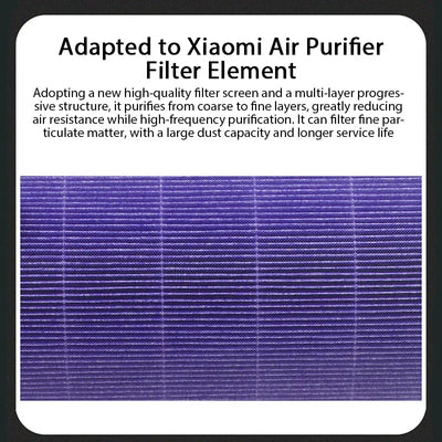 Air Filter For Xiaomi Air Purifier Pro/1/2/3/2H/2C/2S/3H/3C Filter Carbon Haze Anti Bacteria Formaldehyde Filter Air Purifier