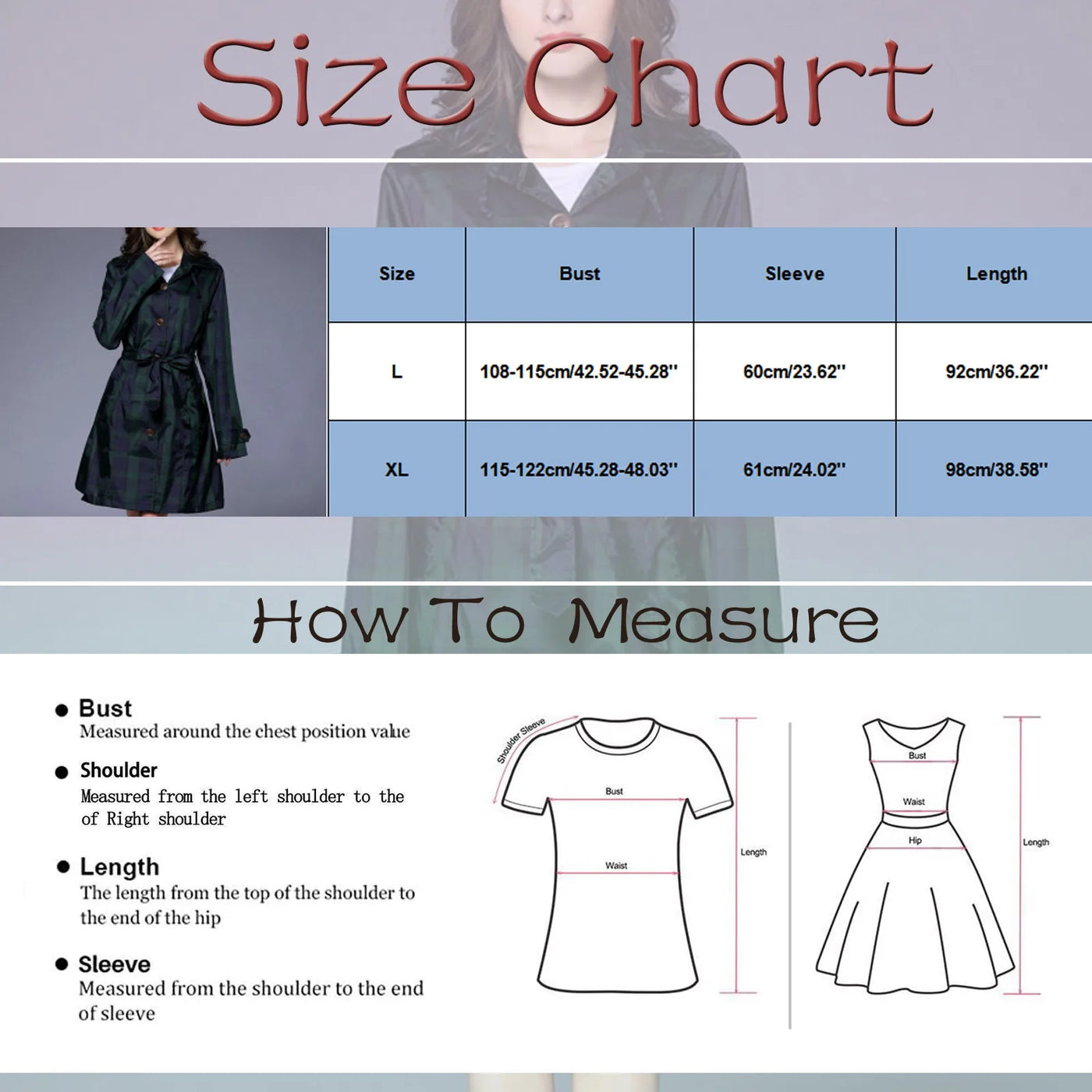 Women'S Checkered Waistband Hooded Overcoat Lightweight Breathable Fashionable Trench Raincoat Harajuku Y2k Streetwear Jacket