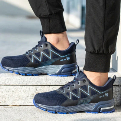 Men's Safety Shoes Anti-Smashing Steel Toe Shoes Indestructible Wear-resistant Men Boots Puncture Proof Work Safety Boots 안전화