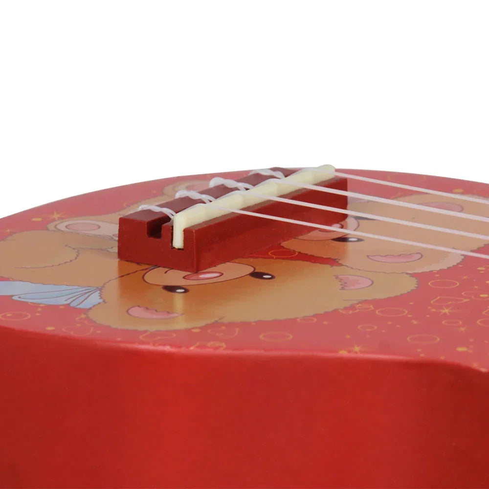 Ukulele 21 Inch 4 Strings Hawaiian Guitar Bear Mini Guitarra Ukulele With Bag Strings Tuner Capo Guitar Parts & Accessories