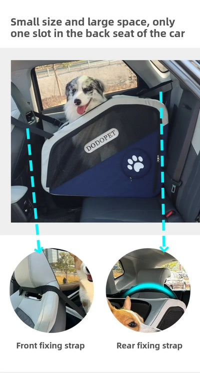 Pet Carriers Car Cage Portable Breathable Dogs Going Out Travel Foldable Kennel Pet Supplies Cages Accessories Transportin Perro