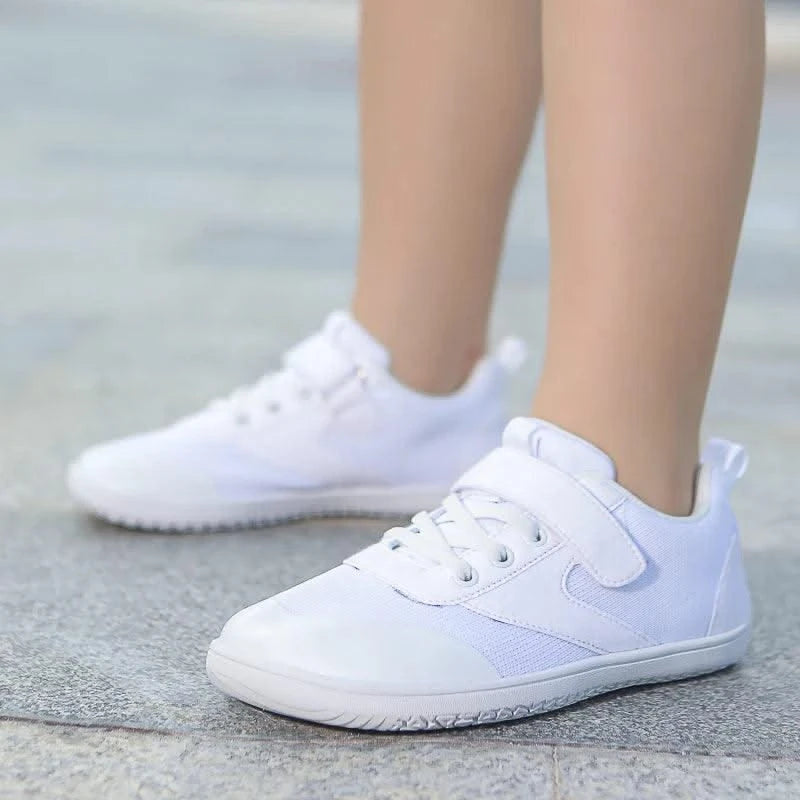 Kids Wide Comfortable Sports Shoes Boys Girls Breathable Sneakers Children Elastic Light Outdoor Running Walking Shoes