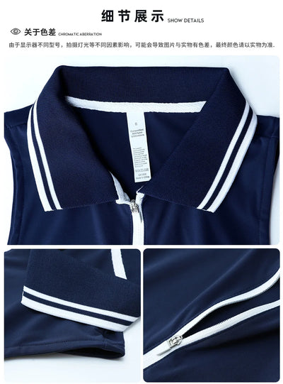 Women's Collar Sports Dress for Outdoor Golf Tennis Fitness Running Speed Dry Badminton - Quick-Drying Comfortable Active Wear