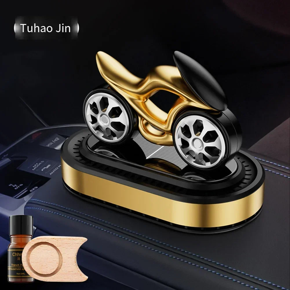 Compact Fragrance Diffuser For Car Car Purifier Portable Air Freshener Motorcycle Diffuser Advanced Solar Panel Technology