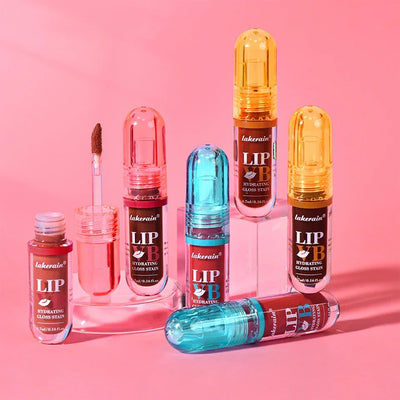 Lip Stain Lip Vb Hydrating Gloss Long-Lasting 12Hr Hydration Vanilla Flavor Moisturize Nourish Soothe Lips Instant Glossy Lipss