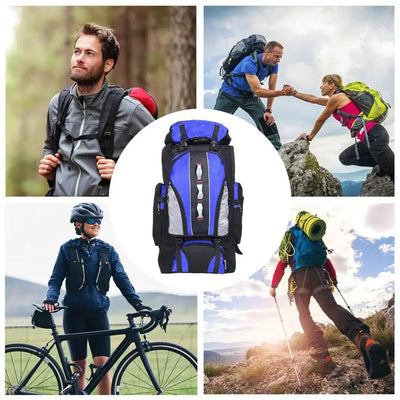 Mountain Biking Backpack Outdoor Sports Travel Daypack Multi-Pocket Outdoor Travel Daypack 100L Waterproof Backpack For Climbing