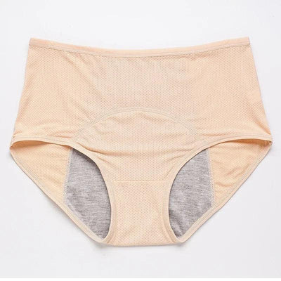 Plus Size Leak Proof Menstrual Panties Women Underwear Period Cotton Pregnancy Waterproof Briefs Physiological Breathable Pants