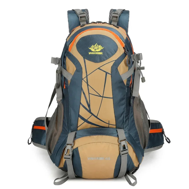 Mountain Backpacks Outdoor Solid Color Camping Bag Travel  Hiking Tactical Bags Breathable Waterproof Nylon Rainy Day Sport bag