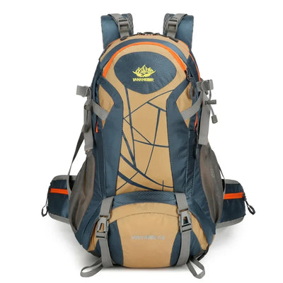 Mountain Backpacks Outdoor Solid Color Camping Bag Travel  Hiking Tactical Bags Breathable Waterproof Nylon Rainy Day Sport bag