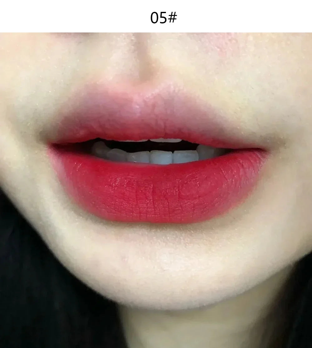 Matte Lipstick Nude Smoked Rose Lip Colour Velvety Lip Tint Solid LipGloss Waterproof Makeup Long Lasting Cosmetic