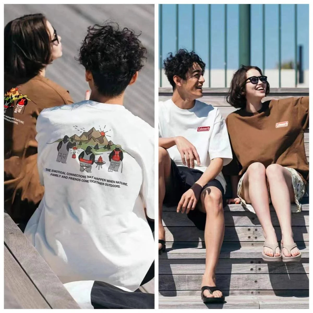 Trendy short-sleeved T-shirts for men