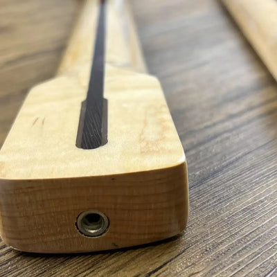 Guitar Neck ST Style 21-Fret  - Maple Fingerboard, Gloss Finish, Dual-Action Truss Rod