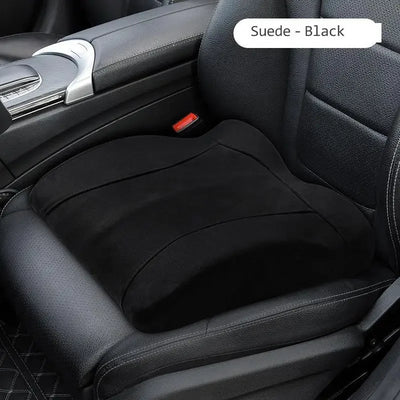 Car Booster Seat Cushion For Driver Hip Pain Raised Memory Foam Height Seat Protector Washable Cover For Short People Pad Mats
