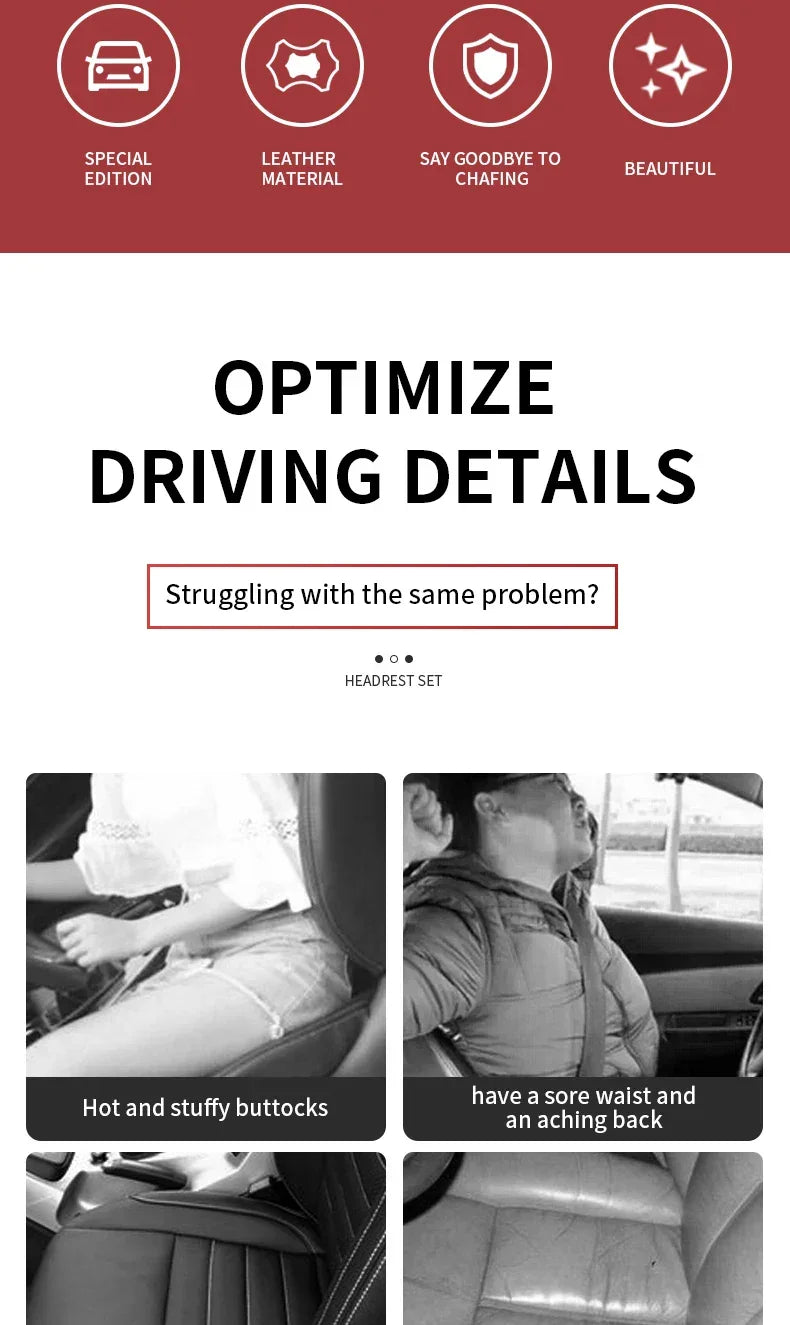 Car Seat Cushion Sitting Cushion For Lincoln Zephyr Corsair Nautilus Aviator Navigator Continental MKZ MKC For Cars Accessories