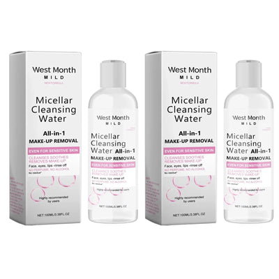Micellar Water Deep Makeup Remover Cleaning Pores Soft Hydrating Refresh Moisturizing Eyes Lips Facial Cleanser Liquid Skin Care