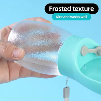 Pet Dog Water Bottle Dispenser For Small Big Dogs Cats Outdoor Travel Walking Puppy Drinking Bowls French Bulldog Pug Feeder