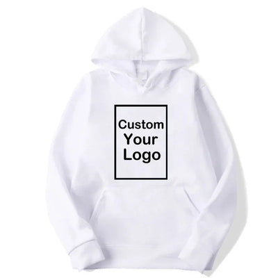 Men's and women's sports hooded sweatshirts, fashionable casual sweaters, customized, long sleeved, outdoor