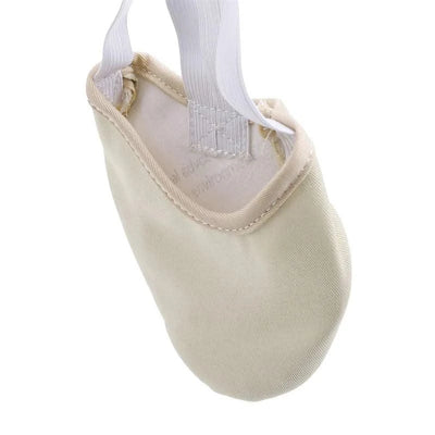 1 Pair Rhythmic Gymnastic Shoes Ballet Shoes for Girls Women Ballet Slipper Elastic Half Dance Shoes Modern Belly Shoes - Elanique