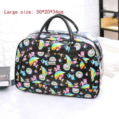 Fashion Cartoon Print Travel Bags for Women