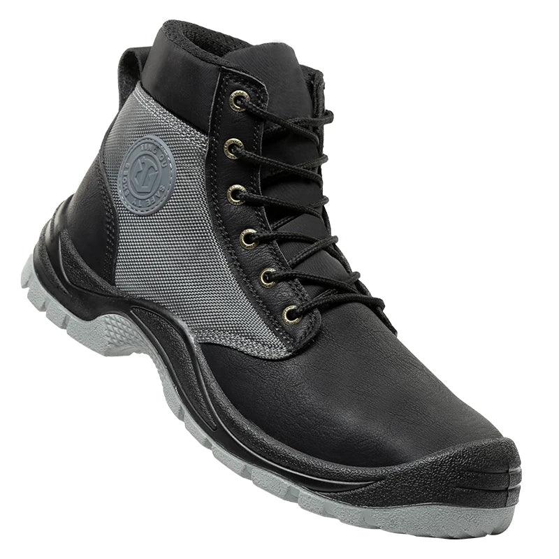 Men's safety shoes are anti smashing, anti piercing, anti-static, anti slip, wear-resistant, and splash proof work shoes