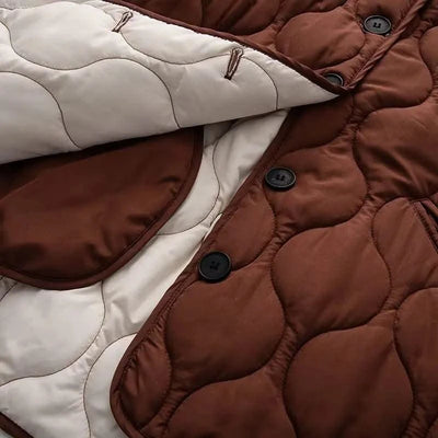 Bomber Jackets Women's Coat Casual Loose Outwear Long Sleeve Top With Button