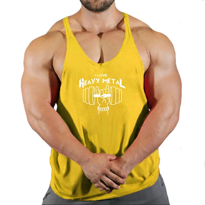 Fitness Clothing Bodybuilding Shirt Men Top for Fitness Sleeveless Sweatshirt Gym T-shirts Suspenders Man Men's Vest Stringer