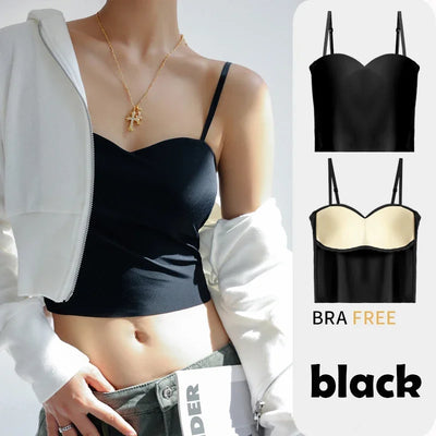 Women Solid Colour Wireless Padded Bra