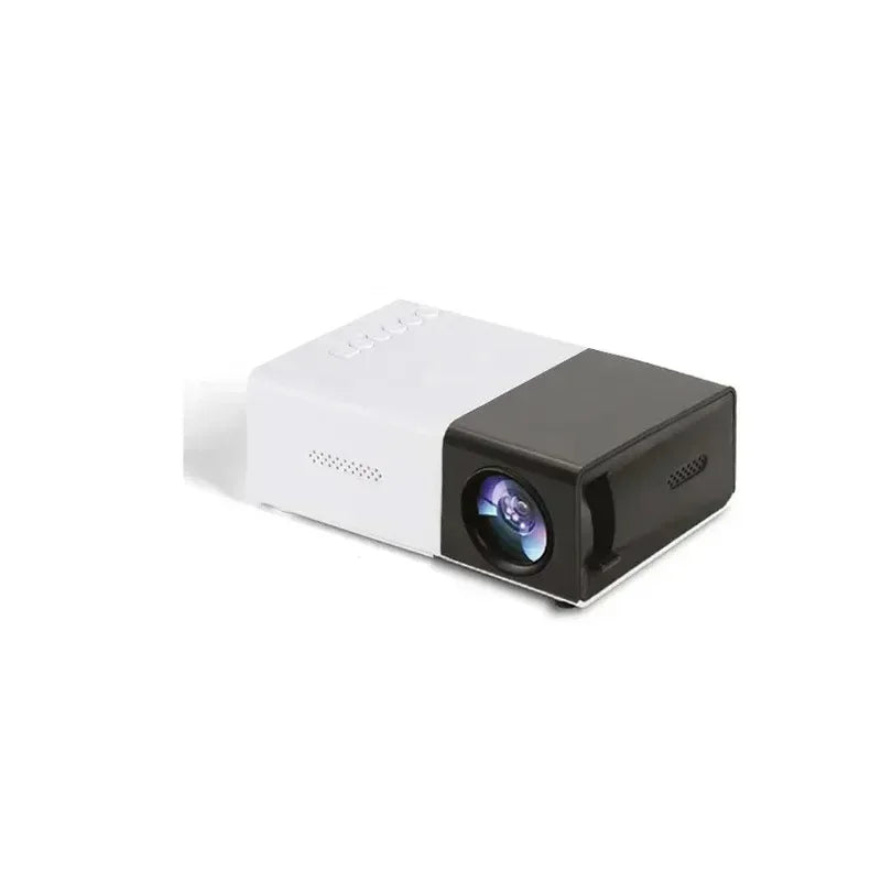 Hd 1080P Portable Smart Projector - Ideal for home theater and outdoor use, compatible with mobile phones perfect for parties