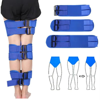 O/X Legs Correction Braces Bandage Posture Corrector Knock knee Bowlegs Orthotic Straightening Thigh Knee Pads Support