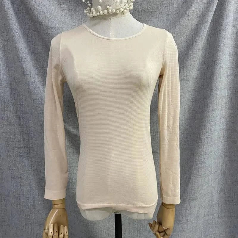 Women Thermal Underwear Trousers Suit Skin Care Clothes Autumn Clothes Seamless Thermo Clothing Top Tights