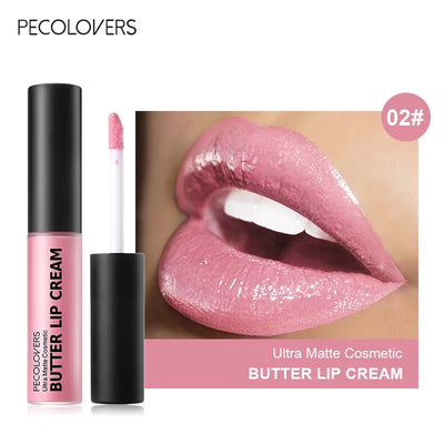 Long Lasting Butter Lip Gloss Lip Balm Liquid Lipstick Waterproof Lipstick Cosmetics Makeup Lipgloss for Women Girls